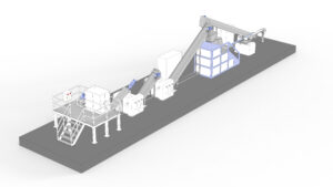 500kgh toilet soap finishing line 1