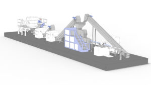 500kgh toilet soap finishing line 2
